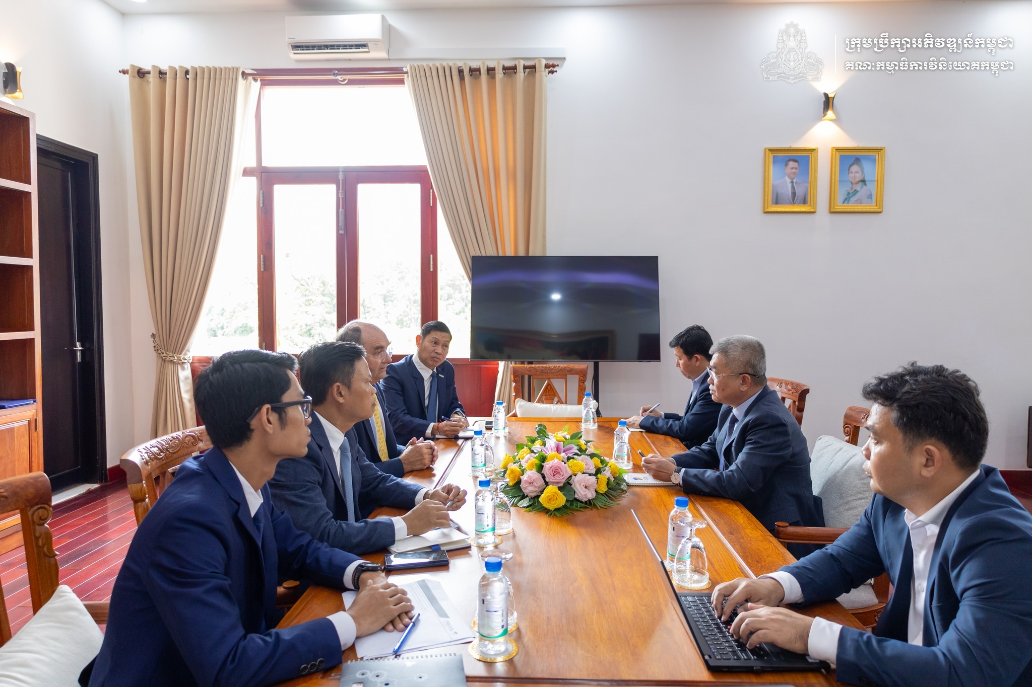 ជំនួបពិភាក្សាការងារជាមួយគណៈប្រតិភូក្រុមហ៊ុន RMA Group