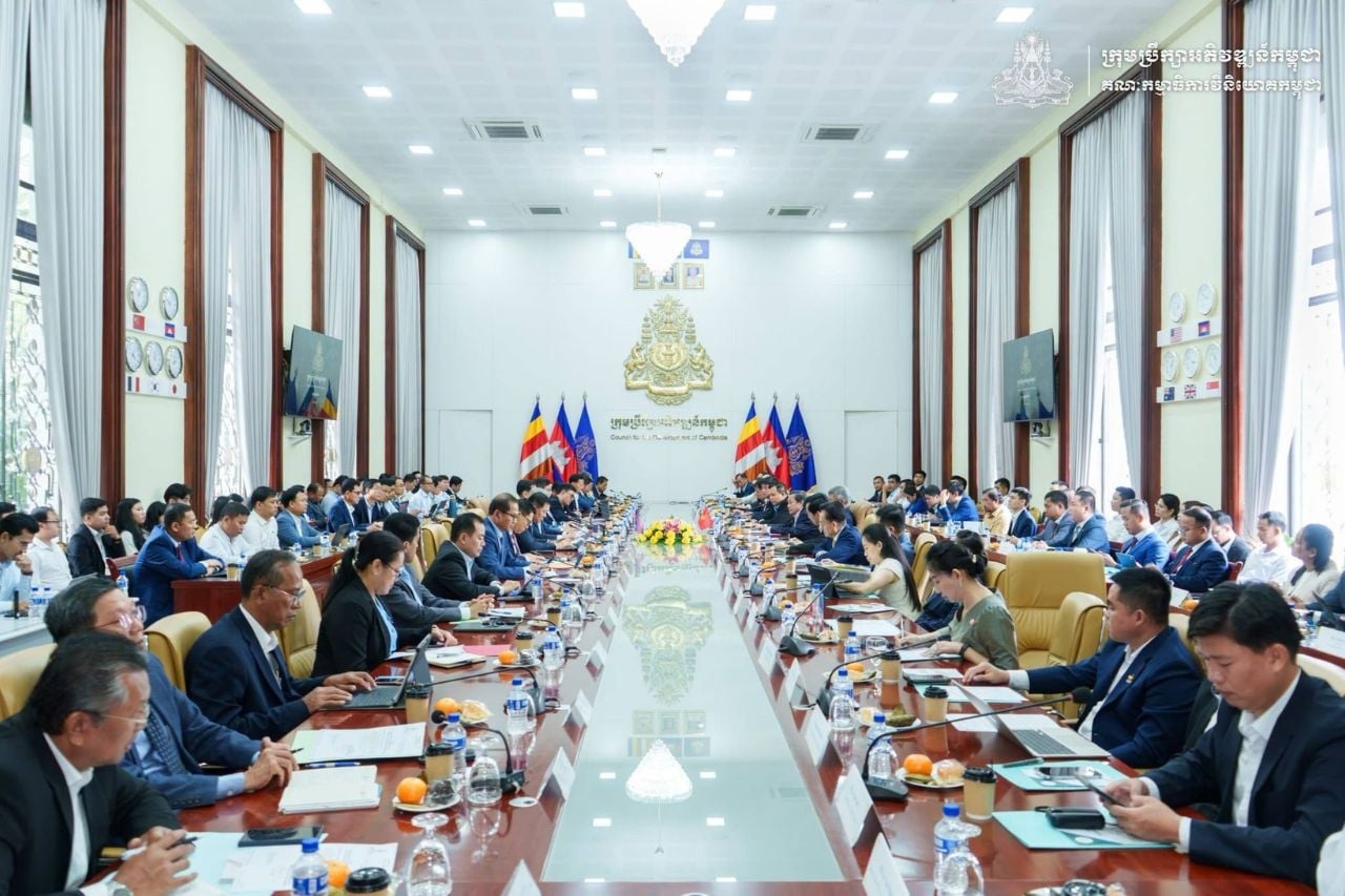 កិច្ចពិភាក្សាការងារជាមួយសហគ្រាសវៀតណាមនៅកម្ពុជា