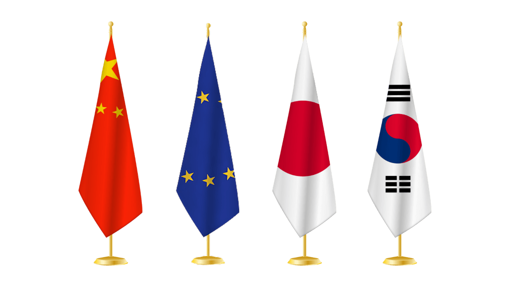 Country Desk Flag