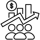 Icon representing a figure