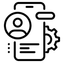 Icon representing a figure