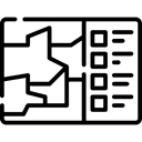 Icon representing a figure