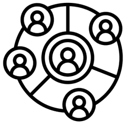 Icon representing a figure