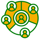 Icon representing a figure