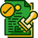 Icon representing a figure