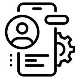 Icon representing a figure