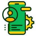 Icon representing a figure